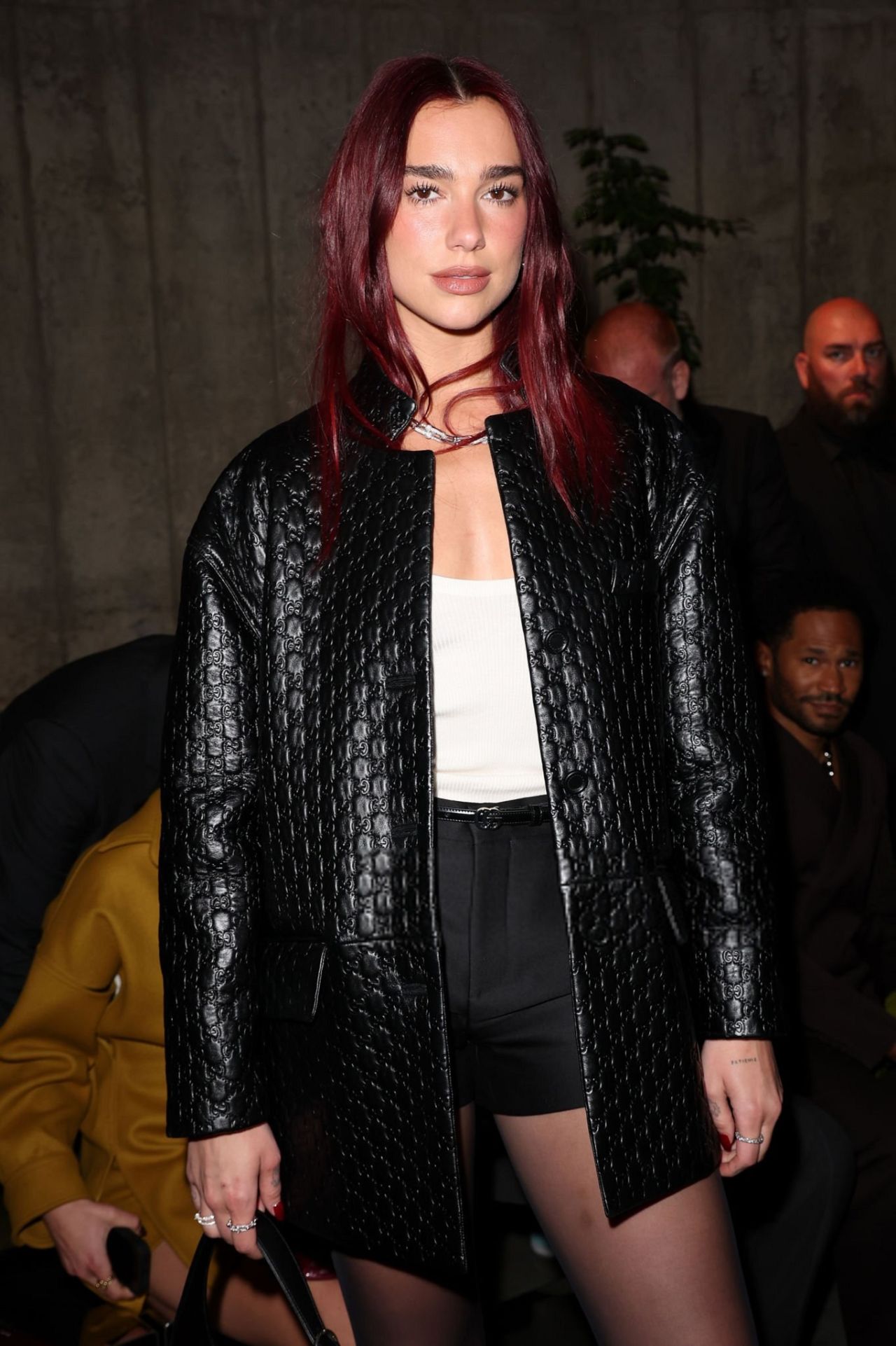 Dua Lipa at Gucci Cruise 2025 Fashion Show in London2